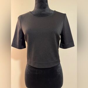 EUC Express Classic Black Round Neck Women's Top size small